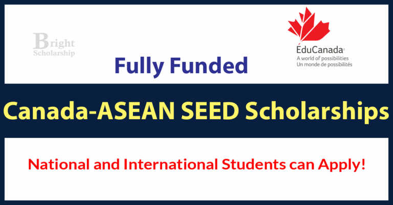 Canada ASEAN Scholarships 2026 (Fully Funded)