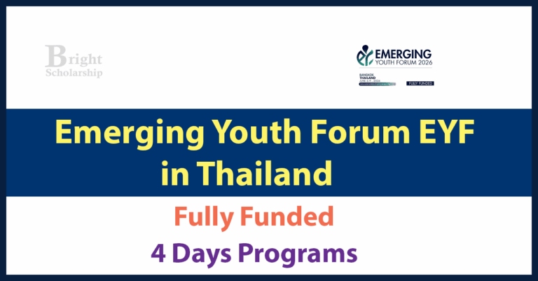 Emerging Youth Forum EYF 2026 in Thailand (Fully Funded)