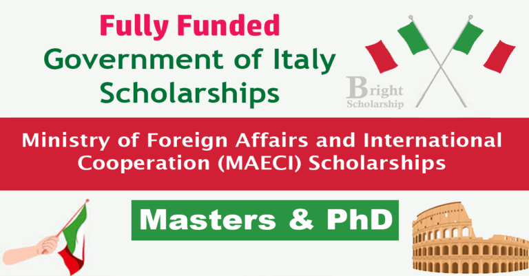 Government of Italy MAECI Scholarships 2026-27 in Italy (Fully Funded)