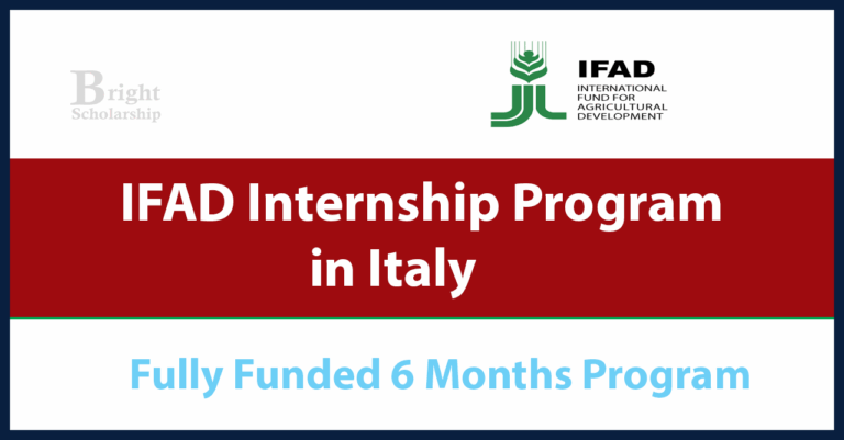 IFAD Internship Program 2026 in Italy (Fully Funded)