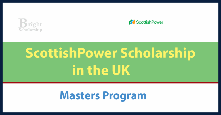 ScottishPower Masters Scholarship 2026 in UK (Funded)