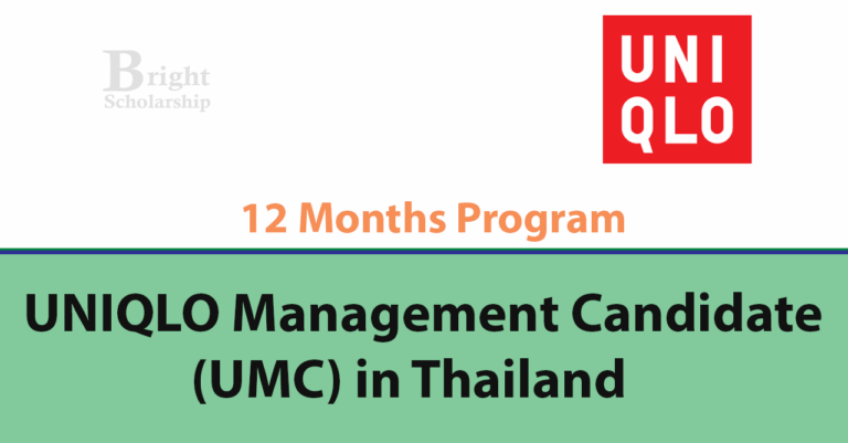 UNIQLO Management Candidate UMC 2026 in Thailand (Funded)