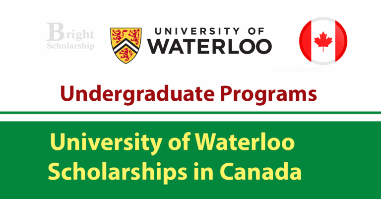 University of Waterloo Undergraduate Scholarships 2026 in Canada (Funded)
