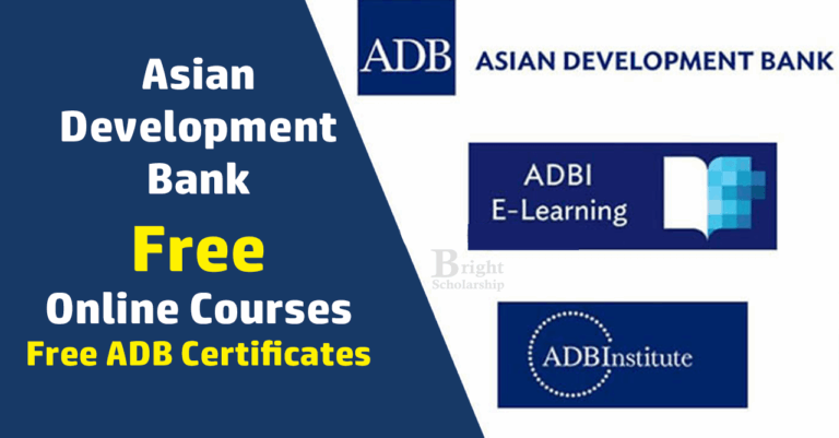 Asian Development Bank ADB Free Online Courses 2026 with Certificates