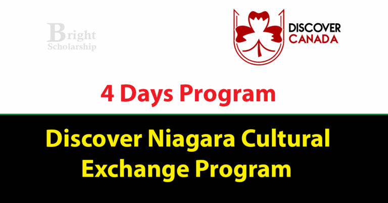 Discover Niagara Cultural Exchange Program 2026 in Canada (Fully Funded)