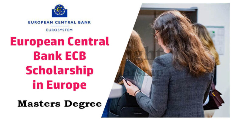 European Central Bank ECB Scholarship 2026 in Europe (Funded)