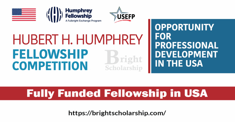 Humphrey Fellowship Program 2026-27 in USA (Fully Funded)