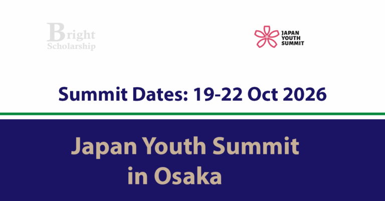 Japan Youth Summit 2026 in Osaka (Funded)