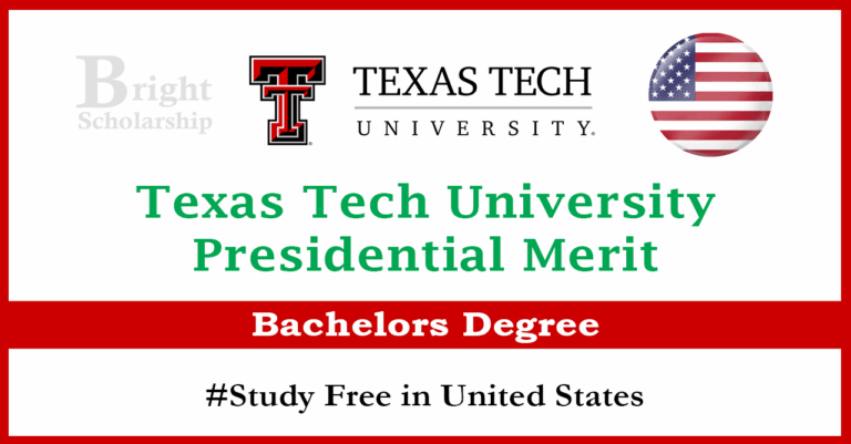 Presidential Merit Scholarship 2026 at Texas Tech University