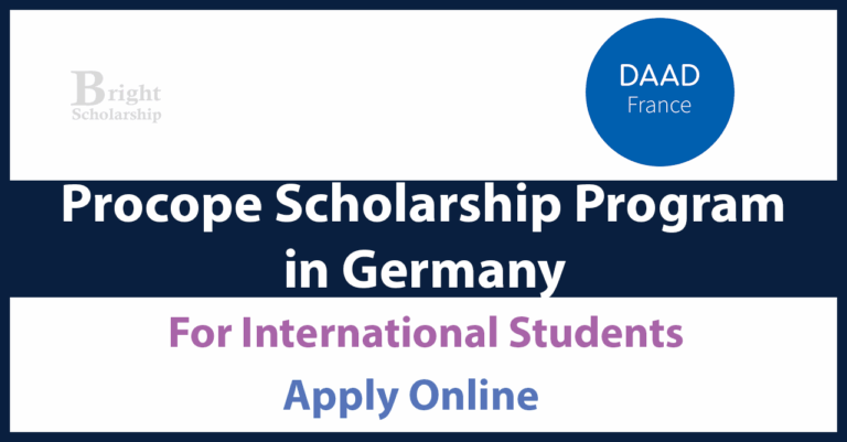 DAAD Procope Scholarship Program 2026 in Germany (Funded)