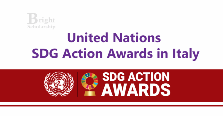 United Nations SDG Action Awards 2026 in Italy (Fully Funded)
