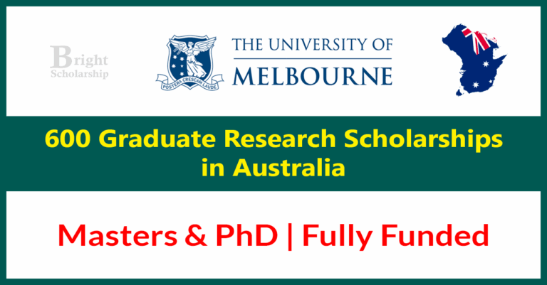 600 Graduate Research Scholarships 2027 in Australia (Fully Funded)