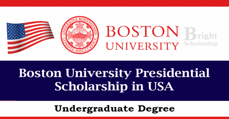 Boston University Presidential Scholarship 2026 in USA (Funded)