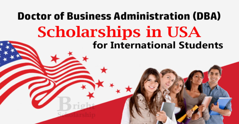 DBA Scholarships in USA 2026-27 for International Students