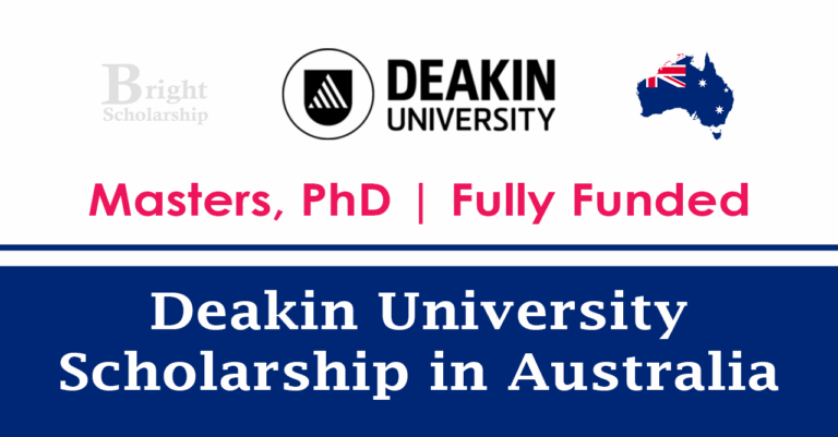 Deakin University Scholarship 2027 in Australia (Fully Funded)