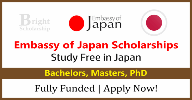 Embassy of Japan Scholarships 2026 | Study Free in Japan