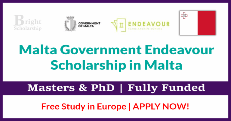 Malta Government Endeavour Scholarship 2026-27 in Malta (Fully Funded)