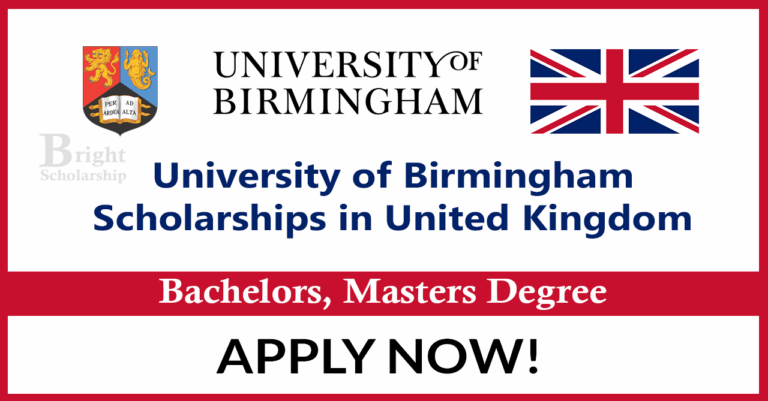 University of Birmingham Scholarships 2026 in United Kingdom (Funded)