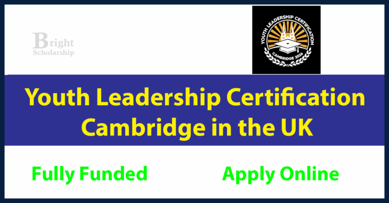 Cambridge Youth Leadership Certification 2026 in UK (Fully Funded)