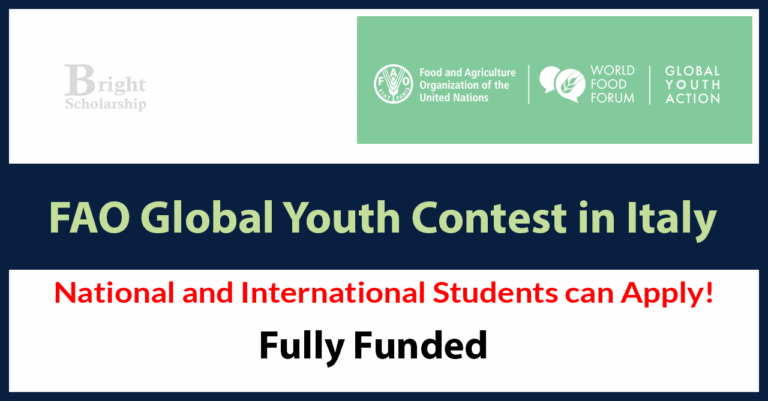 FAO Global Youth Contest 2026 in Italy (Fully Funded)