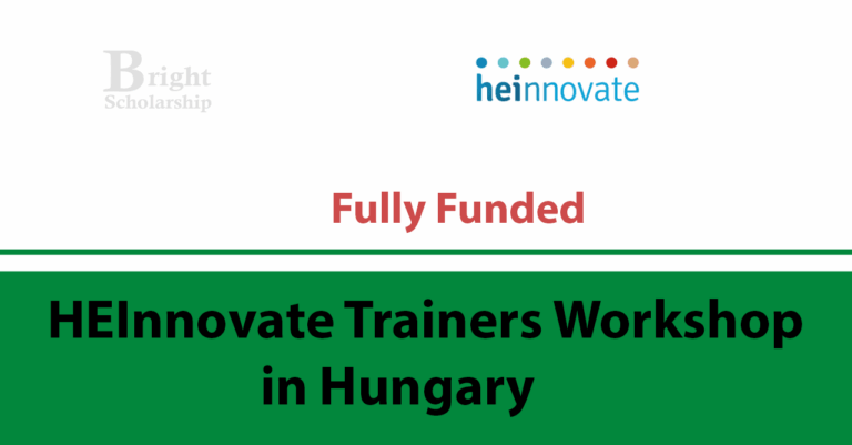 Attend Hungarian HEInnovate Trainers Workshop 2026 – Travel, Accommodation Cost Covered