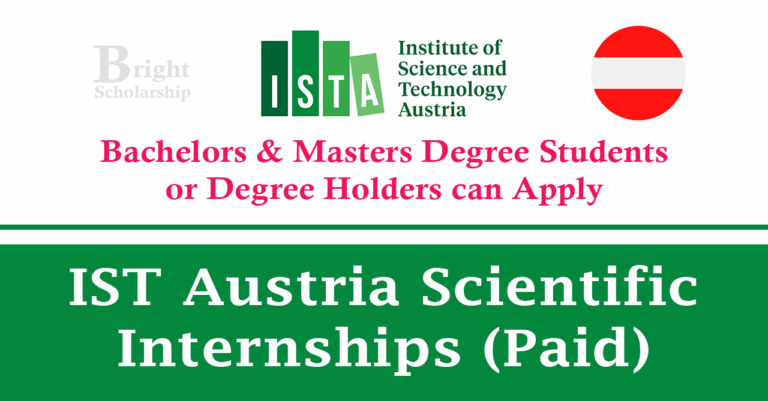 IST Austria Scientific Internships 2027 (Paid)