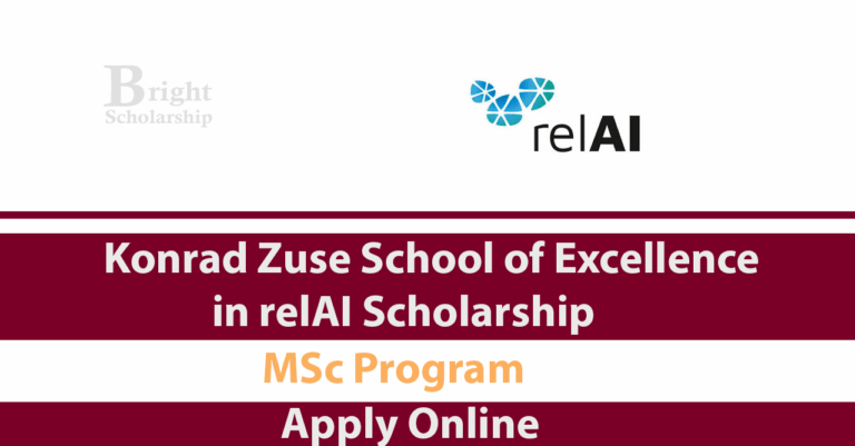 Konrad Zuse School of Excellence relAI Scholarship 2027 in Germany (Funded)