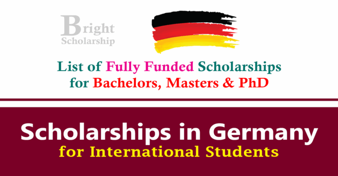 List of Top Scholarships in Germany for International Students 2026
