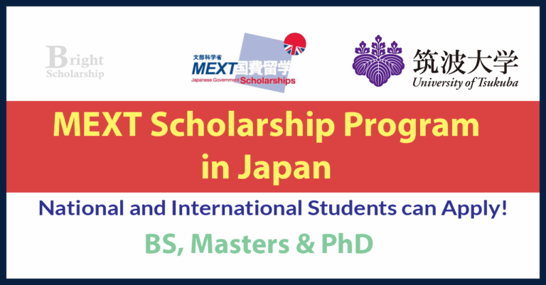 Apply for University of Tsukuba MEXT Scholarship 2027 in Japan (Fully Funded)