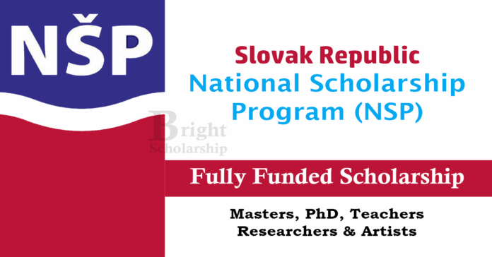NSP National Scholarship Program 2027 in Slovakia (Fully Funded)