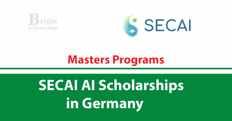 SECAI AI Masters Scholarship 2026 in Germany (Monthly Stipend 934€)