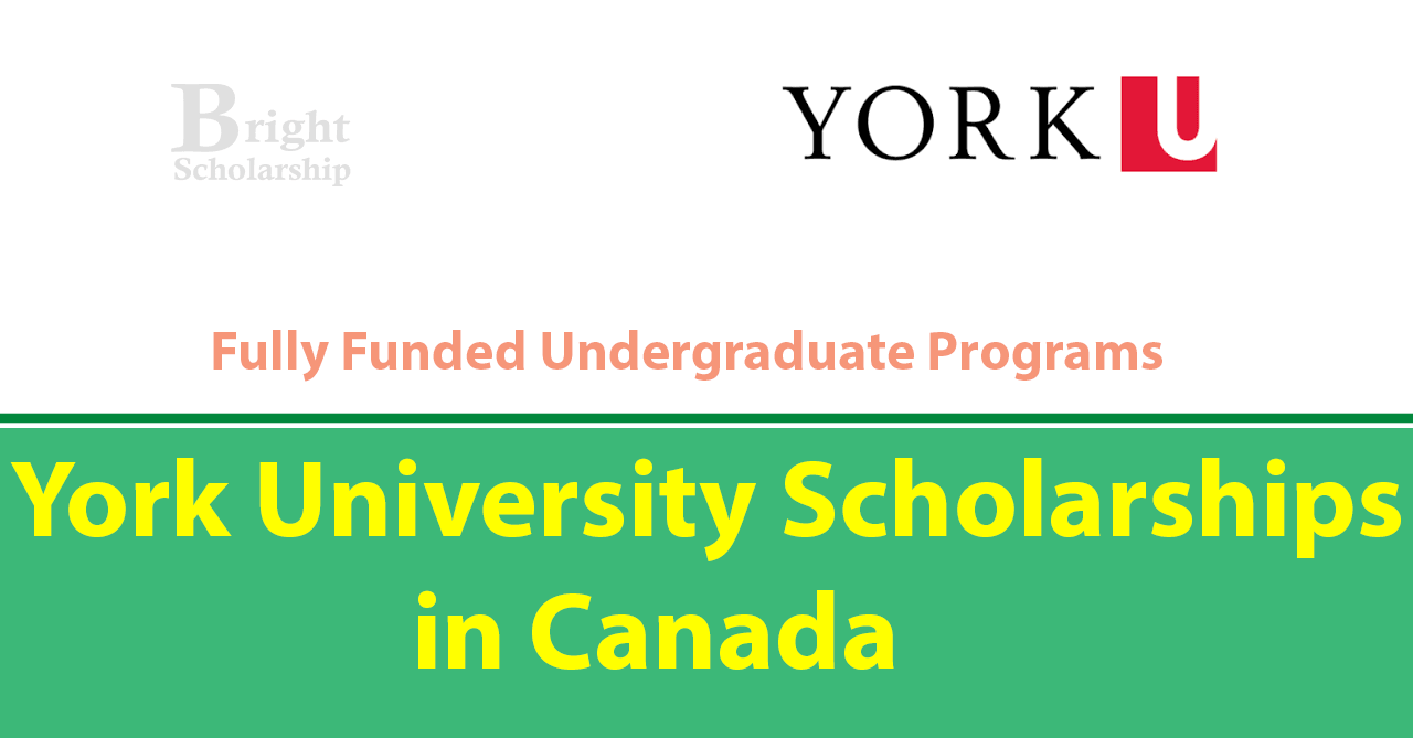 York University Scholarships 2026 in Canada (Funded) - Bright Scholarship