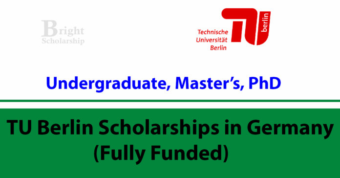 TU Berlin Scholarships 2027 in Germany (Fully Funded)