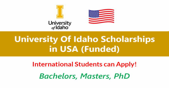 University Of Idaho Scholarships 2027 in USA (Funded)