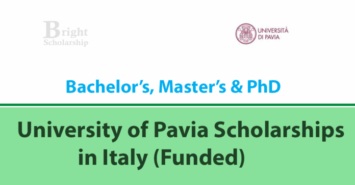 University of Pavia Scholarships 2027 in Italy (Funded)