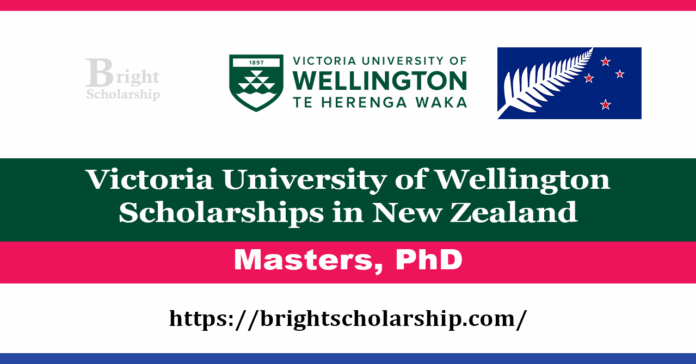 Victoria University of Wellington Scholarships 2027 in New Zealand (Funded)