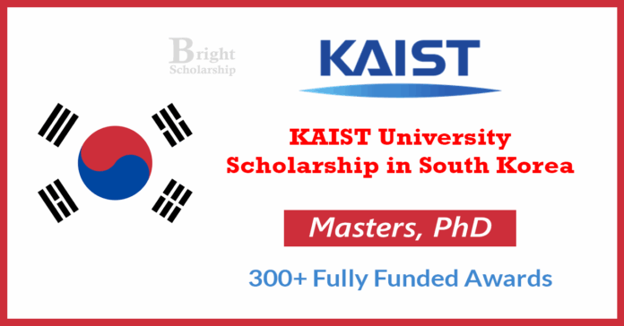 KAIST University Scholarship 2027 in South Korea (Fully Funded)