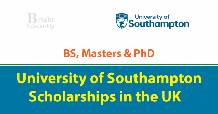 University of Southampton Scholarships 2027 in the UK