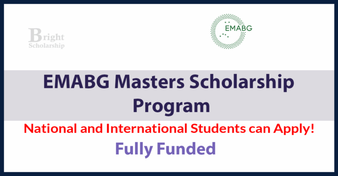 Erasmus Mundus EMABG Scholarship 2027 (Fully Funded)
