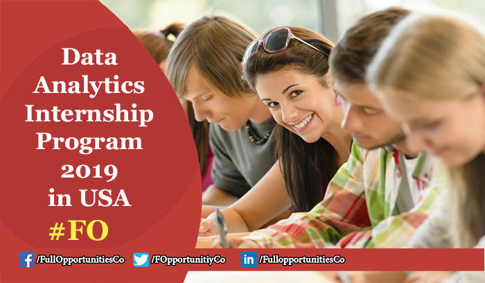 Data Analytics Internship Program 2019