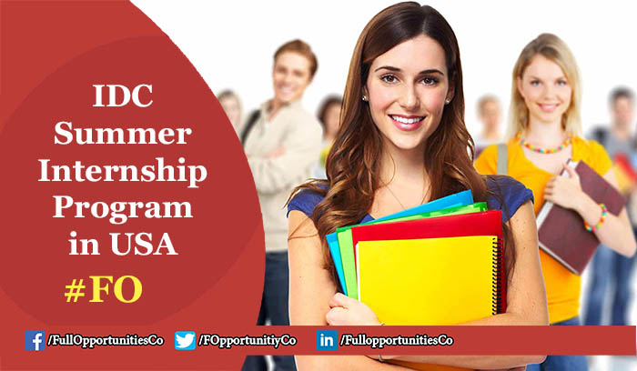 IDC Summer Internship Program 2019
