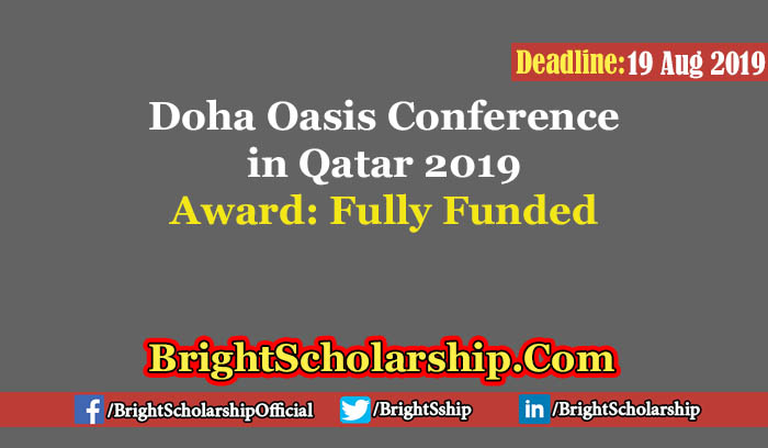 Doha Oasis Conference in Qatar 2019 (Fully Funded)