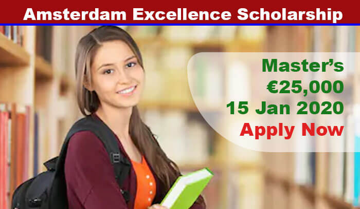 Amsterdam Excellence Scholarship 2020 in Netherlands