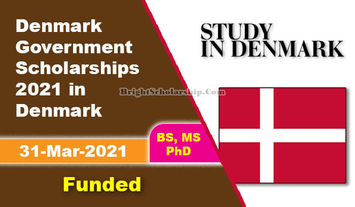 Denmark Government Scholarships 2021 in Denmark (Funded)