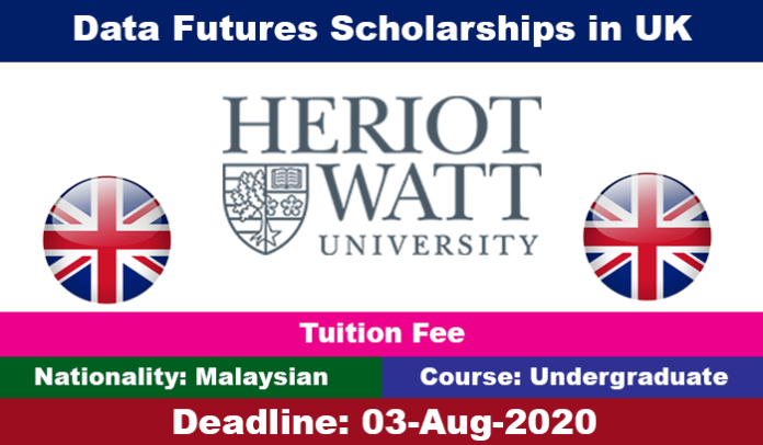 Data Futures Scholarship at Heriot-Watt University 2020 in UK Data Futures Scholarship at Heriot-Watt University 2020 in UK