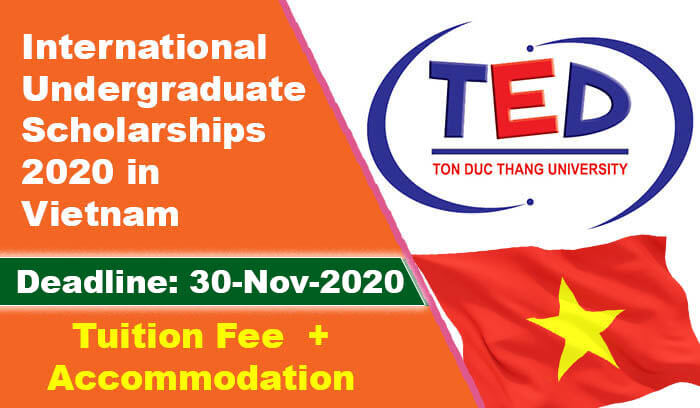 International Undergraduate Scholarships 2021 in Vietnam