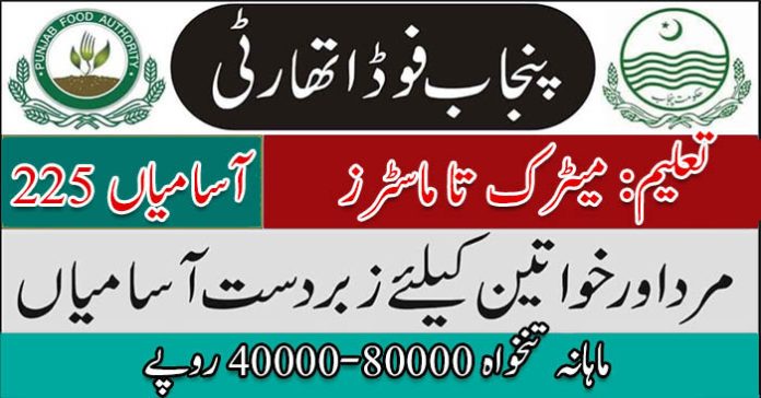 Punjab Food Authority Jobs December 2023 Online Apply | Food Authority Jobs Advertisement