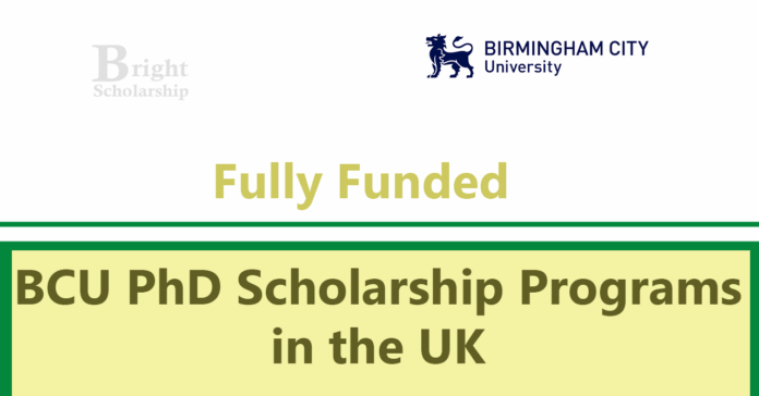 36 Birmingham City University PhD Scholarship 2026 in UK (Fully Funded) 36 Birmingham City University PhD Scholarship 2026 in UK (Fully Funded)