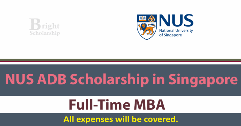 NUS ADB Scholarship 2026 in Singapore (Fully Funded)