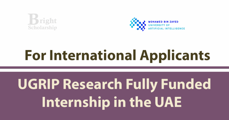 MBZUAI UGRIP Research Internship 2026 in UAE (Fully Funded)